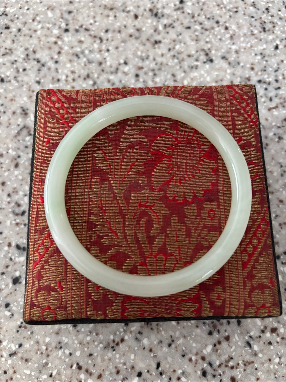 Jade Bangle , beautifully crafted!